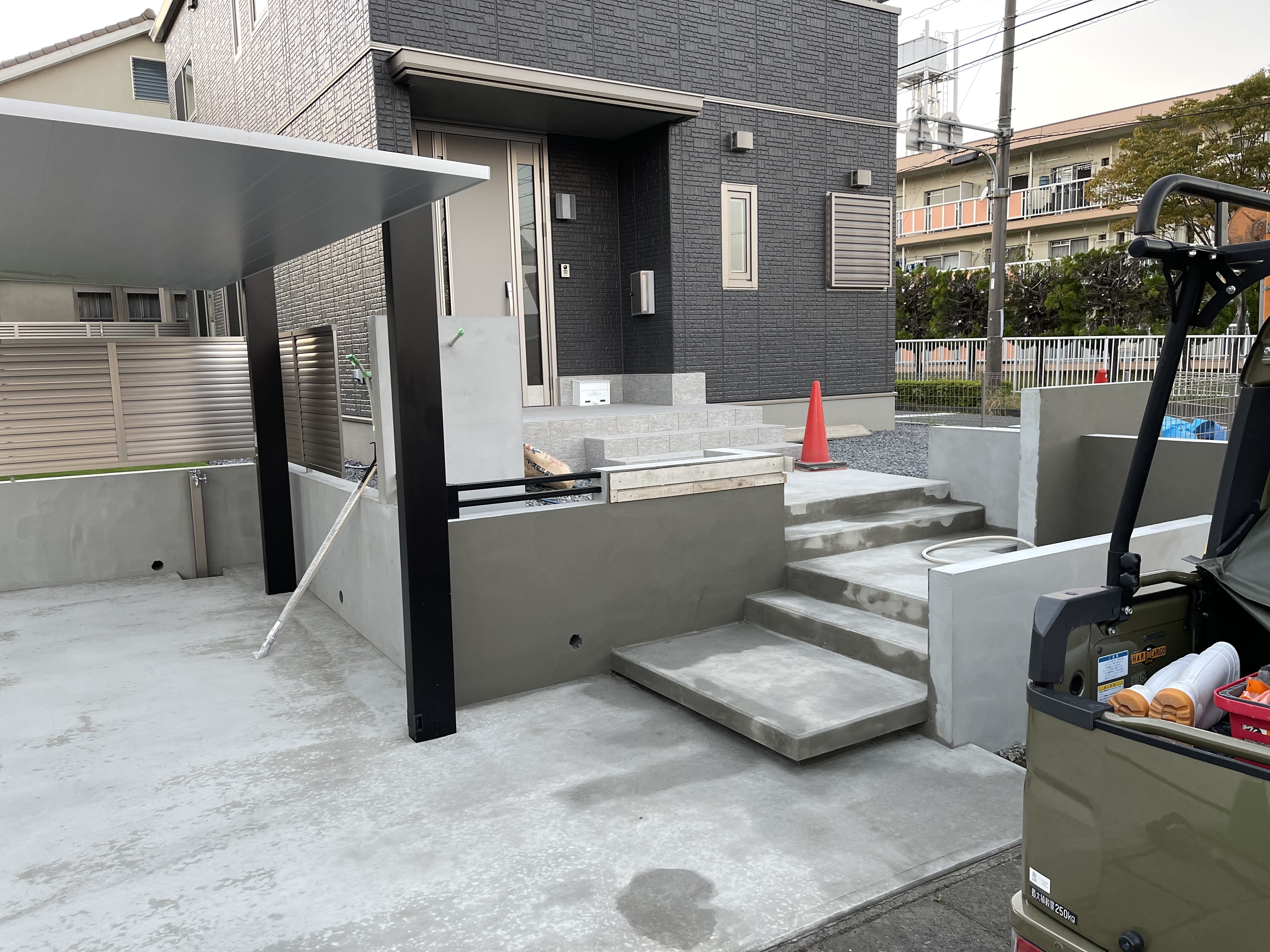 掛川市新築外構工事